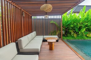 Sala de estar en el lobby