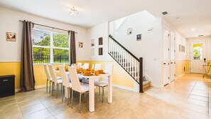 Dining - Last Minute Disney! Private Pool, Hot Tub, Game Room & Themed Bedrooms. Book Now! #103385 (Orlando)