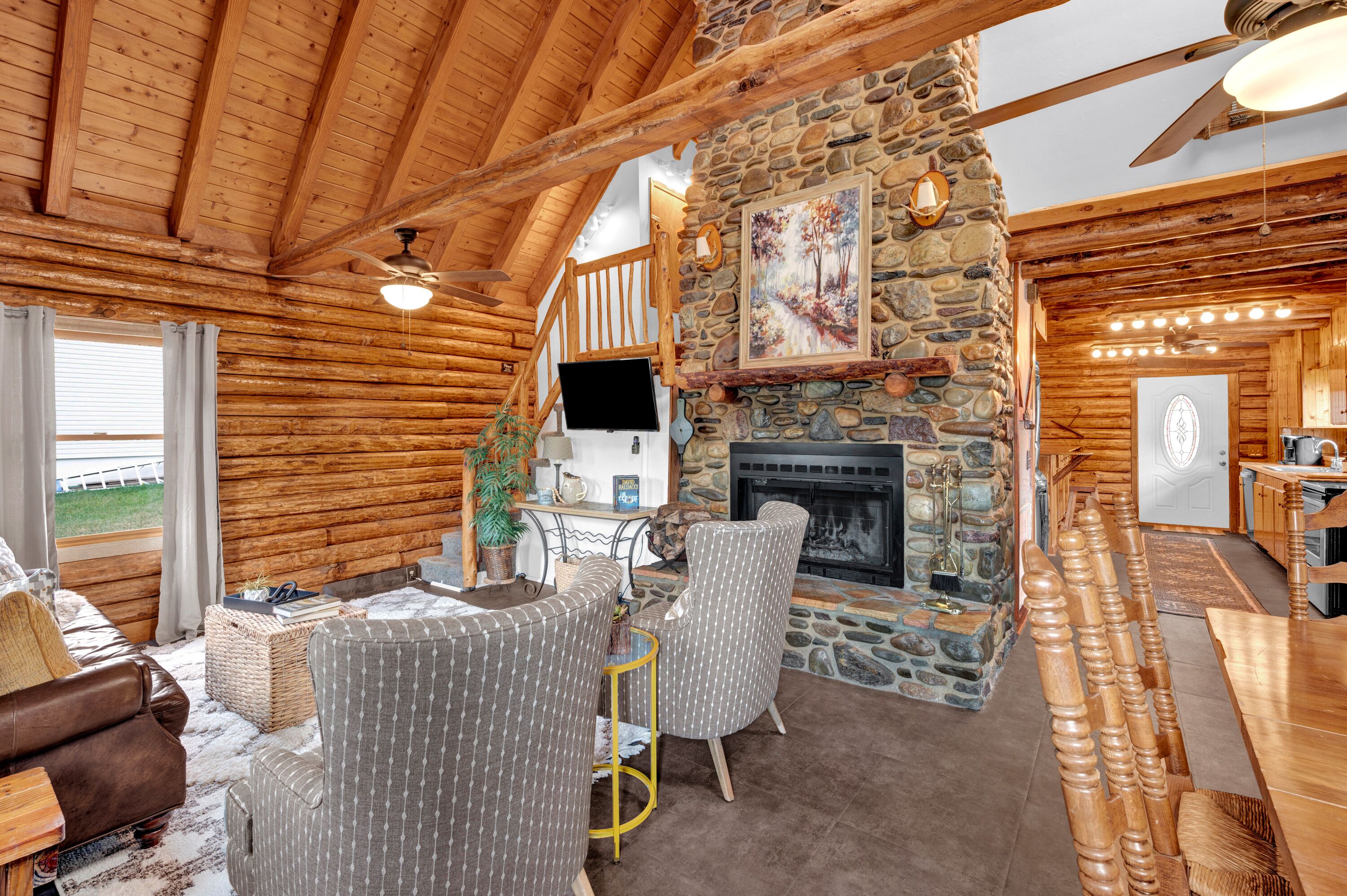 “Logged Out”- Log Cabin Rental