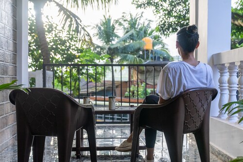 Stylish apartment on Goa's most happening stretch, bang on the Chapora River, 