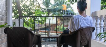 Stylish apartment on Goa's most happening stretch, bang on the Chapora River, 