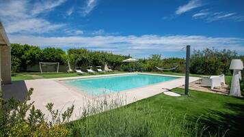 Seasonal outdoor pool