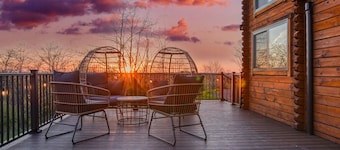 Hillside Hideaway | Hot Tub, Cozy Cabin, Beautiful Valley Views