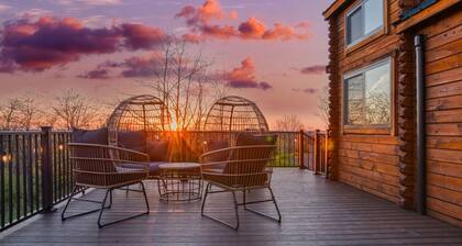 Hillside Hideaway | Hot Tub, Cozy Cabin, Beautiful Valley Views