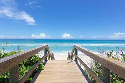 Stunning 2-Bedroom Oceanfront Condo 203 at Sandpiper Towers in Satellite Bch, FL