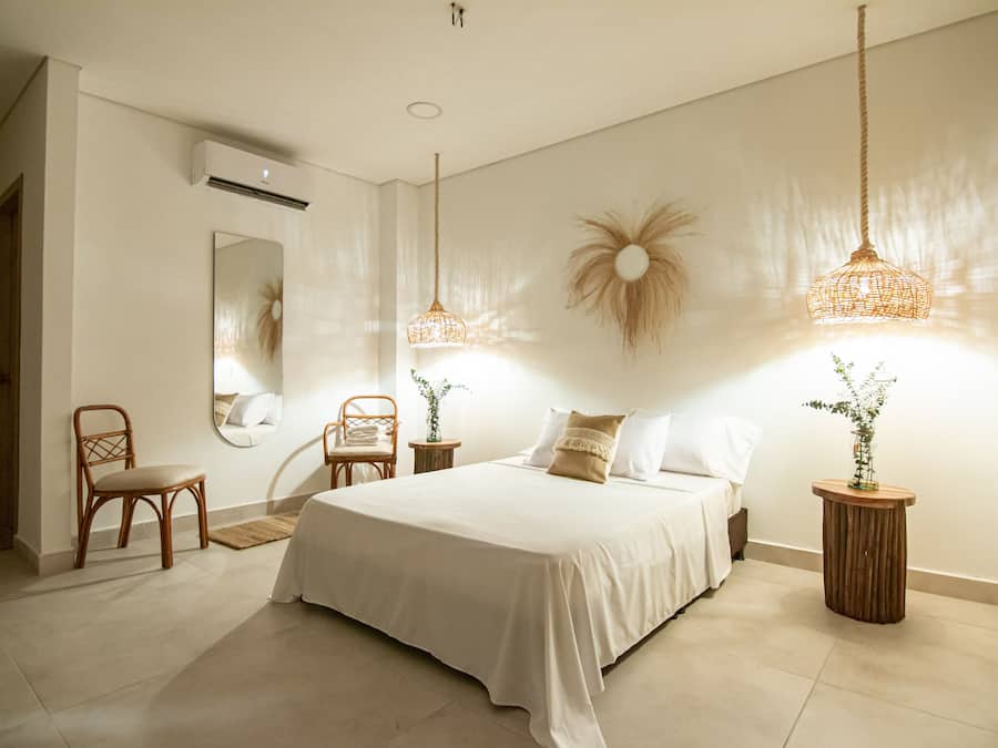 Wifi gratis y ropa de cama