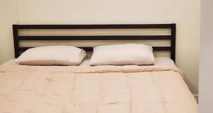 Two bedroom basement suit, street parking.