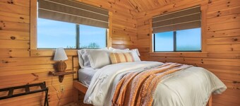 Panoramic Paradise | Amazing Views, Hot Tub, Cozy Cabin Getaway