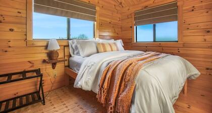 Panoramic Paradise | Amazing Views, Hot Tub, Cozy Cabin Getaway