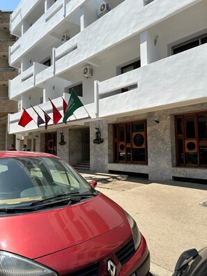 Fassade der Unterkunft