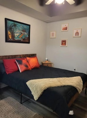 1 bedroom, iron/ironing board, free WiFi, bed sheets