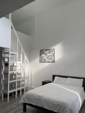 1 quarto, roupa de cama