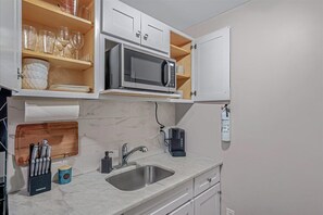 Fridge, microwave, oven, stovetop - Private Apartment on River Ave. close to main st (Patchogue)