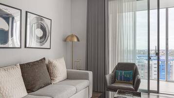 Apartment, Accessible | Living area