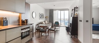 Battersea Power Station Flat With River Views