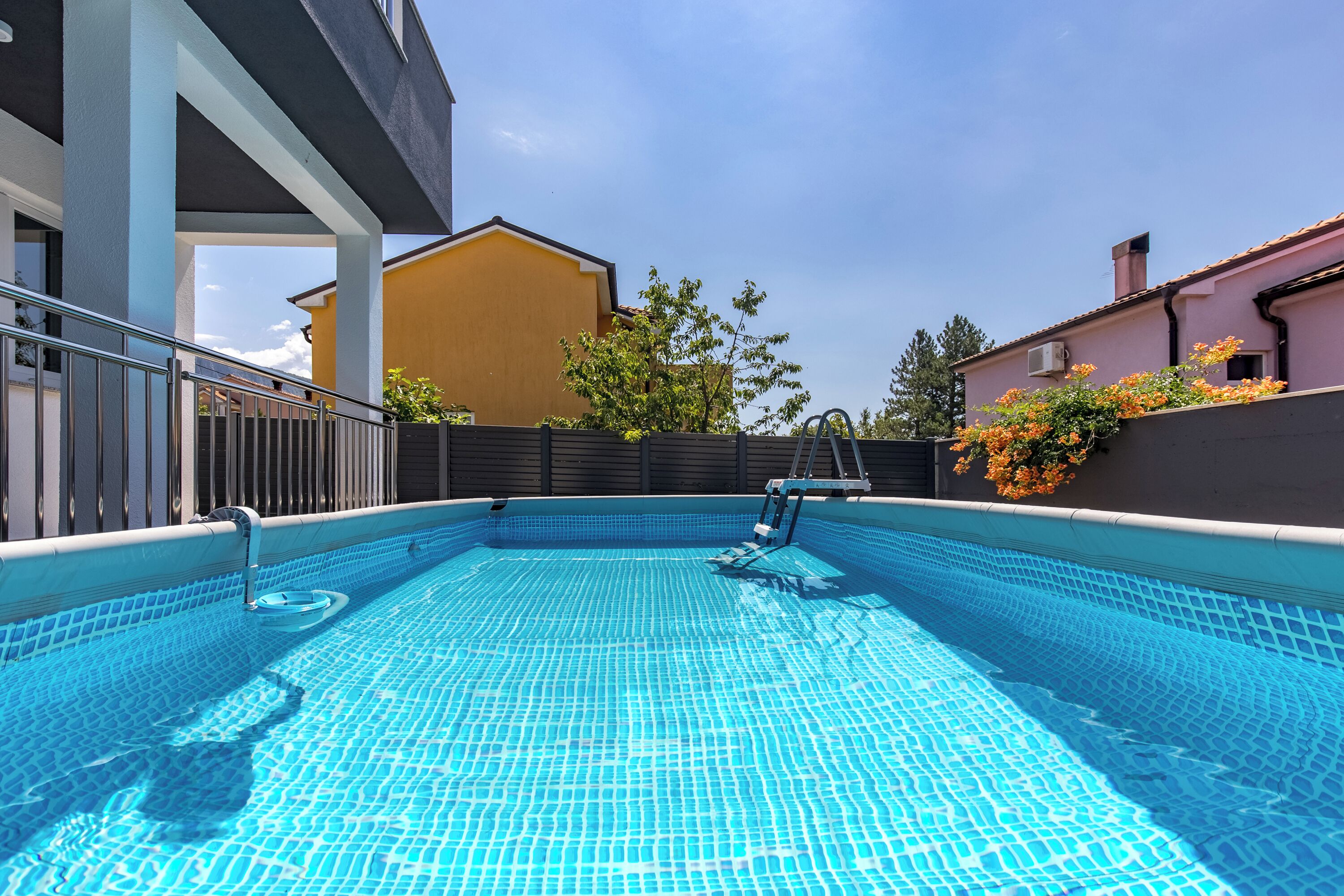 Seasonal outdoor pool