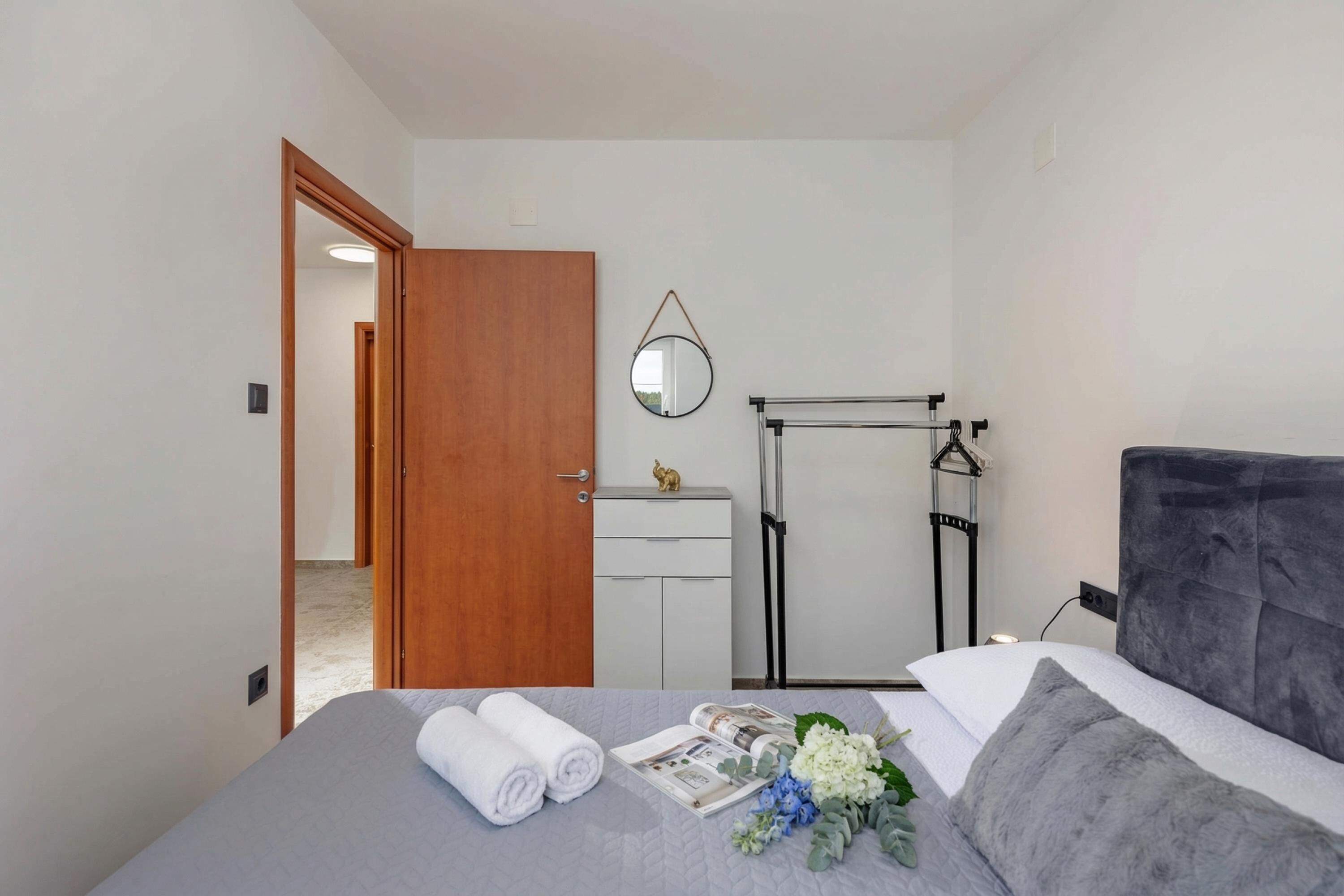 Family House, Multiple Bedrooms, 2 Bathrooms (Pool House Beba Tribalj Lake) | 3 bedrooms, iron/ironing board, free WiFi, bed sheets