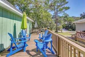 House (2 Bedrooms) | Interior - North Carolina Abode - Deck & Grill, Walk to Beach (Oak Island)