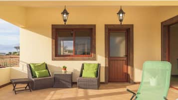 Comfort-Apartment, 2 Schlafzimmer, Nichtraucher, Balkon | Terrasse/Patio