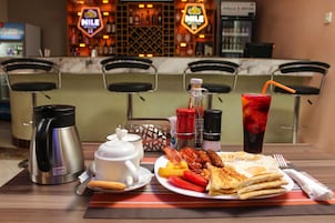 Desayuno para llevar incluido todos los días 