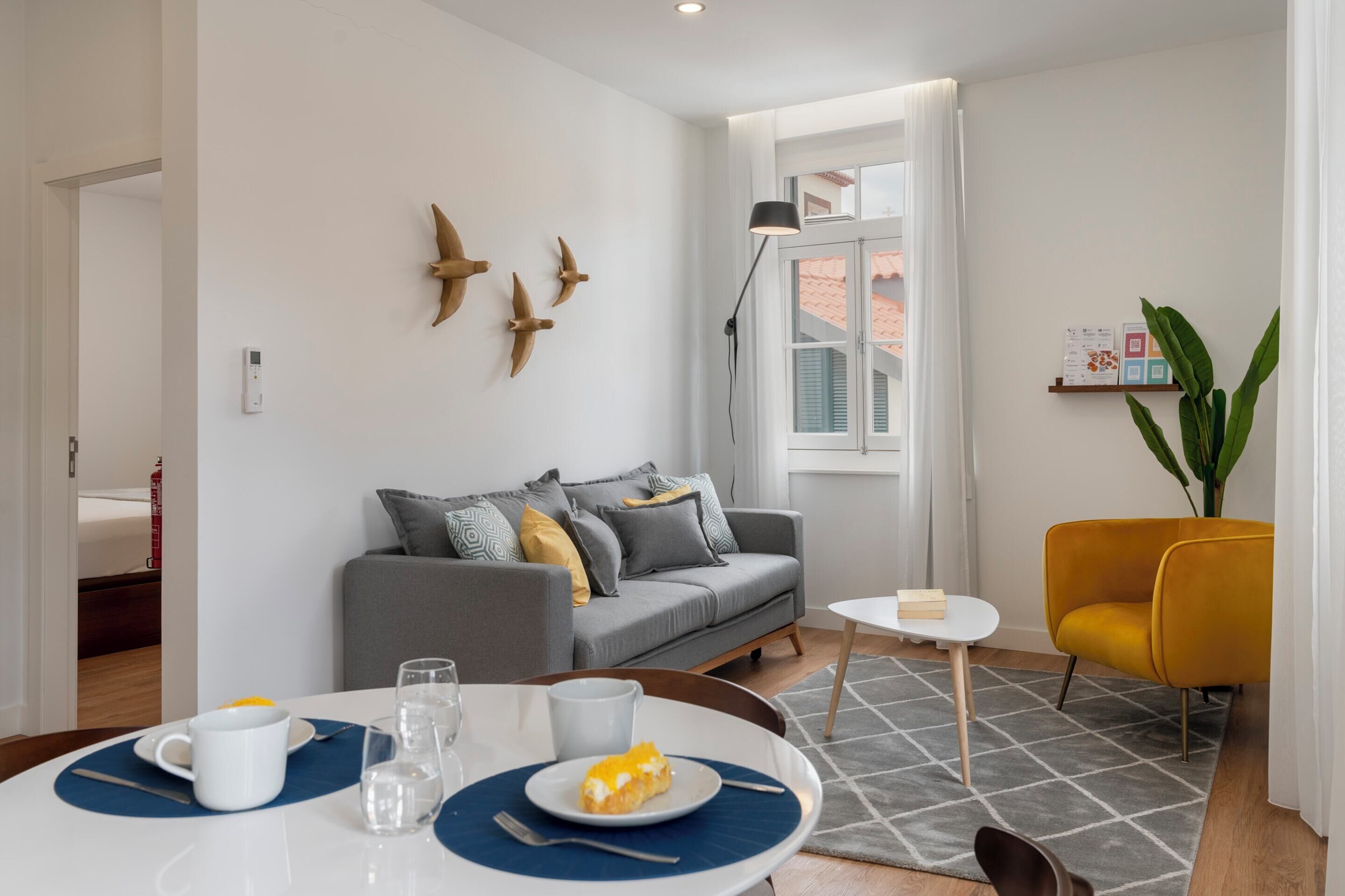 Departamento Confort, 1 cama Queen size y sofá cama, para no fumadores | Restaurantes