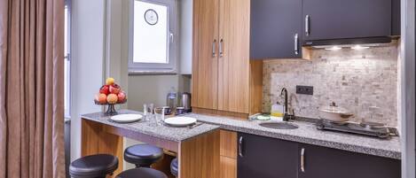 Apartamento standard | 1 quarto, roupas de cama premium, frigobar, quartos à prova de som