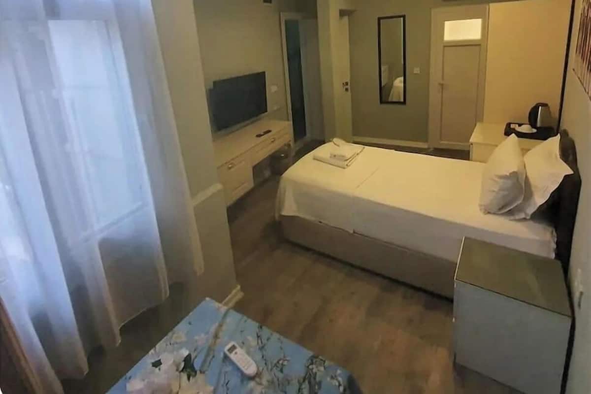 Quarto solteiro econômico | Roupas de cama de algodão egípcio, roupas de cama premium, frigobar