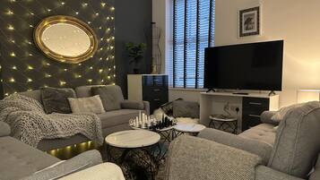 House, Multiple Beds | Living area