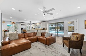 Interior -  5BR UF Family Retreat with Private Pool, Pond, Game Room – Sleeps 10 (Gainesville)