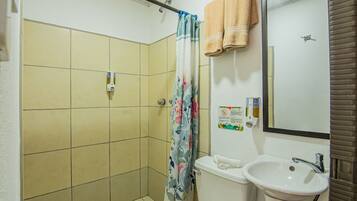 Towels, soap, toilet paper