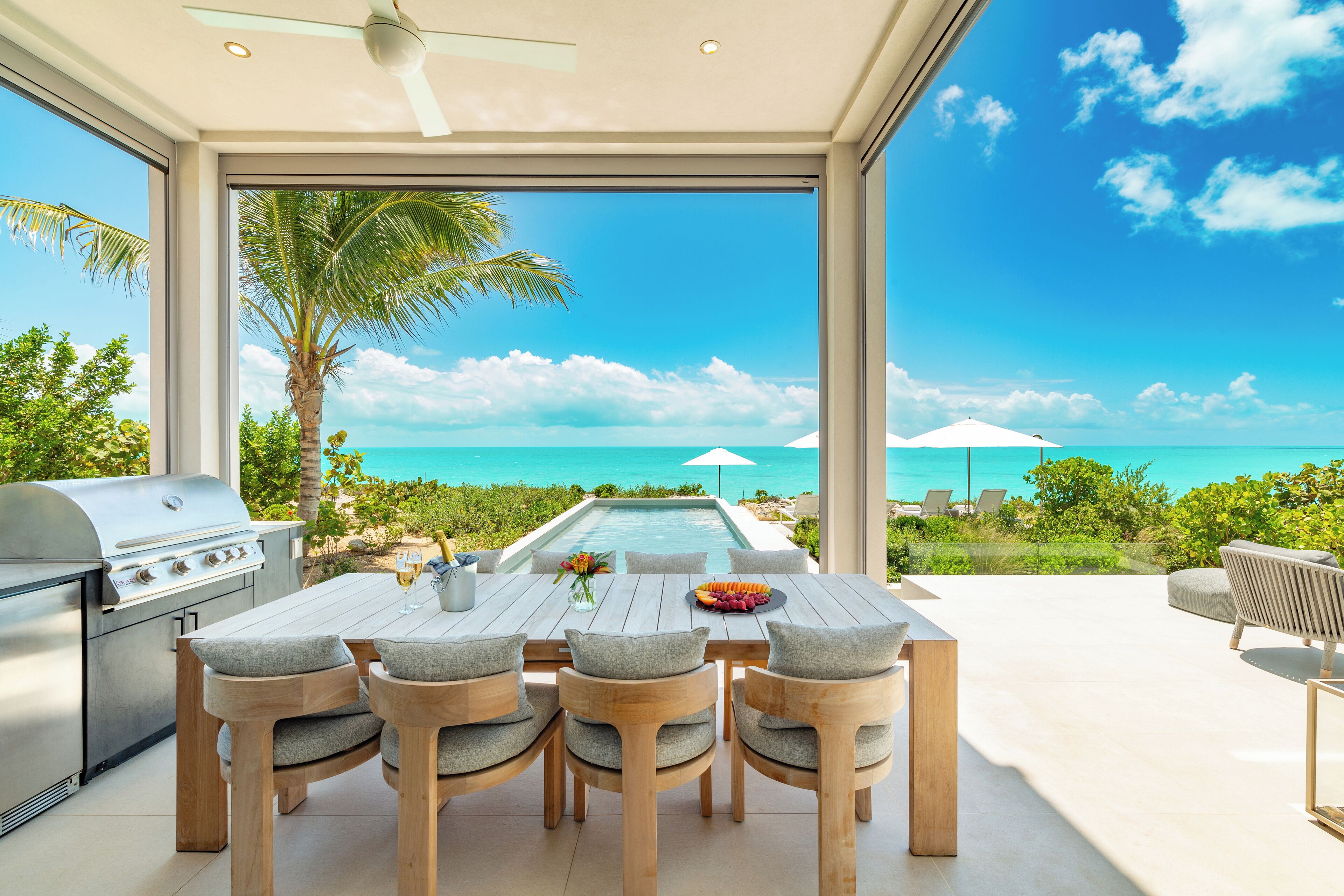 Villa Premium - 6 sovrum (Ocean Estate Reef 17) | Eget kök | Stort kylskåp, mikrovågsugn, ugn och spishäll