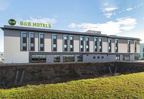 Majoituspaikan julkisivu