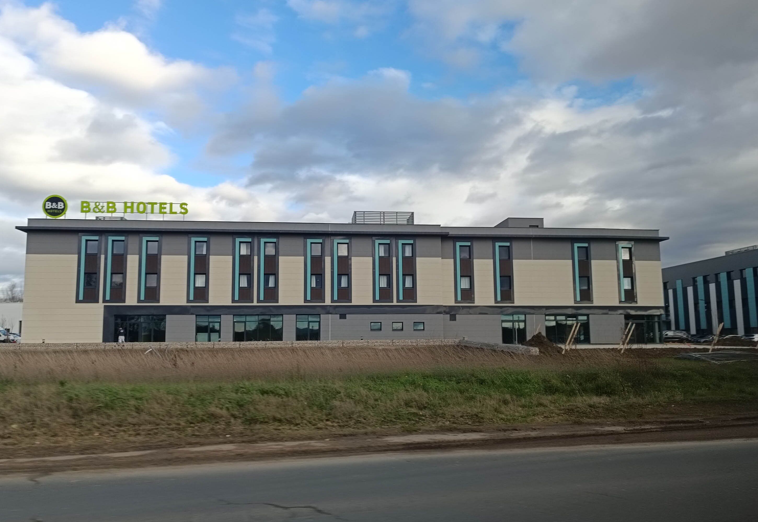 Voorkant van accommodatie