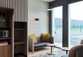 Zona de estar del vestíbulo