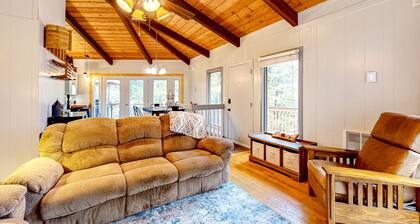 Updated retreat next to the slopes with resort amenities, fireplace, and grill