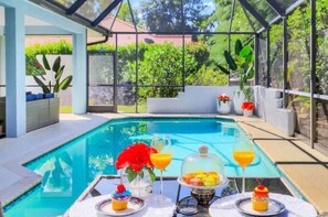 Pool - 5BR Beach House - Private Pool  Beach Access Incl (Marco Island)