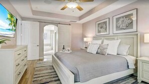 5 bedrooms, iron/ironing board, travel crib, WiFi
