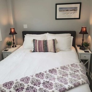 2 soverom, strykejern/-brett, reiseseng for barn og wi-fi