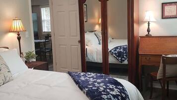 2 bedrooms, iron/ironing board, travel cot, WiFi