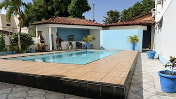 Una piscina techada