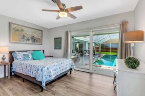 3 habitaciones, tabla de planchar con plancha, cuna de viaje y wifi 