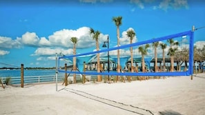 Vlak bij het strand