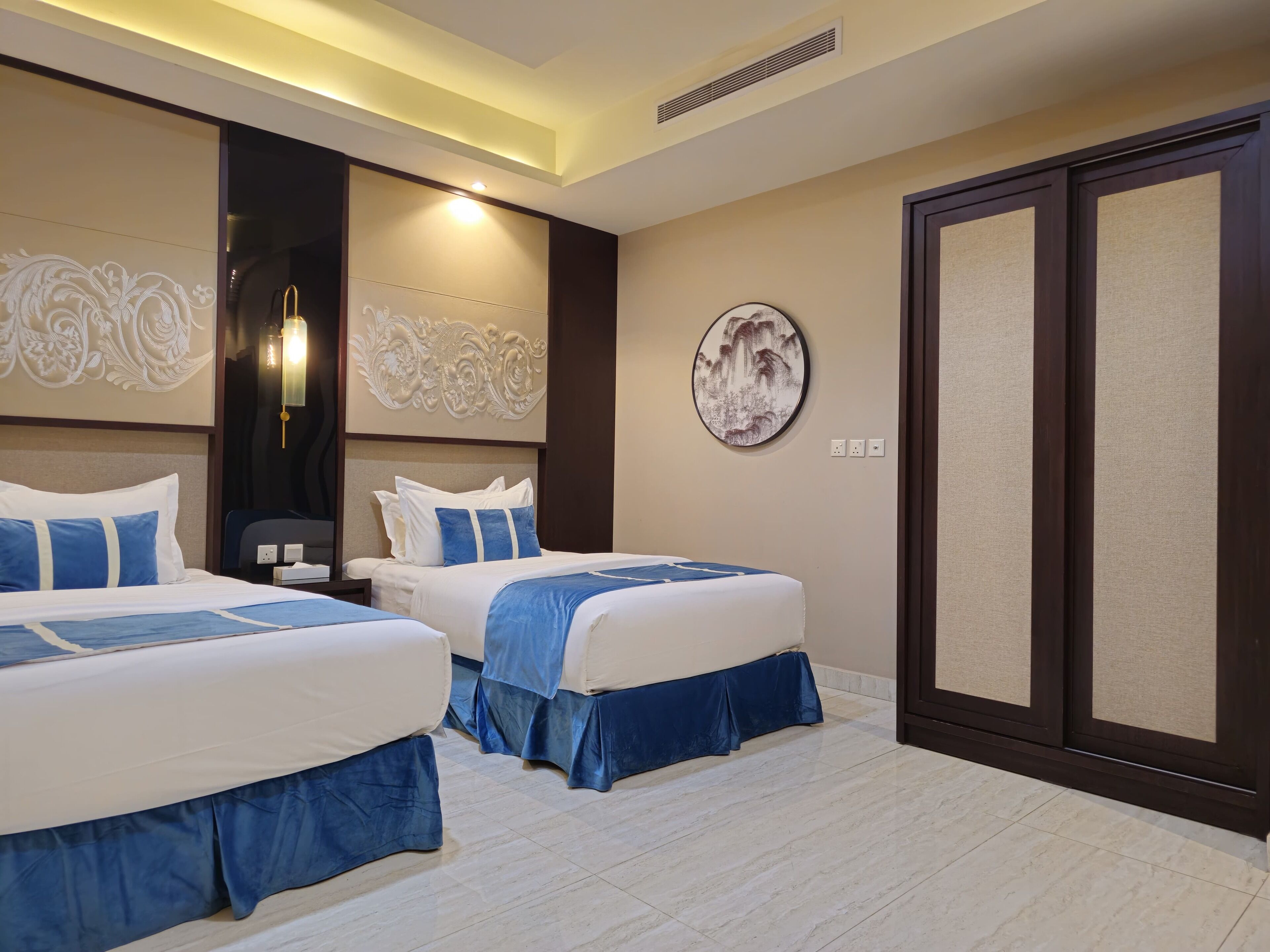 family suite | premium bedding, pillow-top beds, in-room safe, blackout curtains