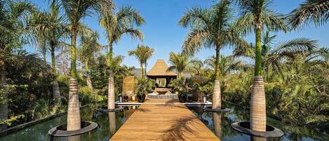 Overnattingsstedets uteområder