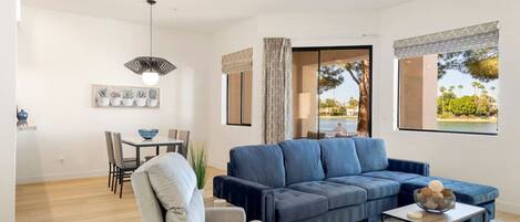 TV connectée, cheminée