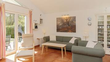 Televisión, chimenea y reproductor de DVD