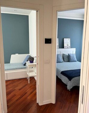 2 Schlafzimmer, Schreibtisch, Bügeleisen/Bügelbrett, kostenloses WLAN