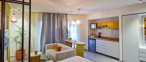 Estudio | 1 habitación y caja de seguridad en la habitación