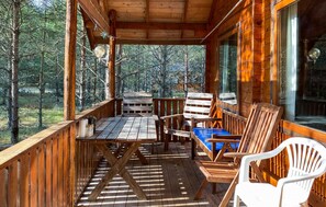 Outdoor dining - Pet friendly home in Nybro with sauna (Nybro)