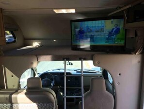 Television - Home-On-Wheels -- Resort-Style RV Stay Near The Strip (Las Vegas)